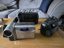 3x Video Camcorders Sharp