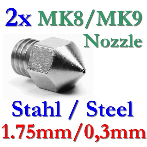 Mk8 mk9 3mm stainless - mk8,