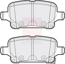 Brake Pads Set fits VAUXHALL