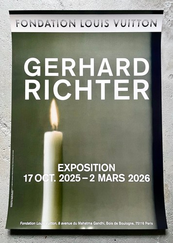Gerhard richter expo poster - richter,