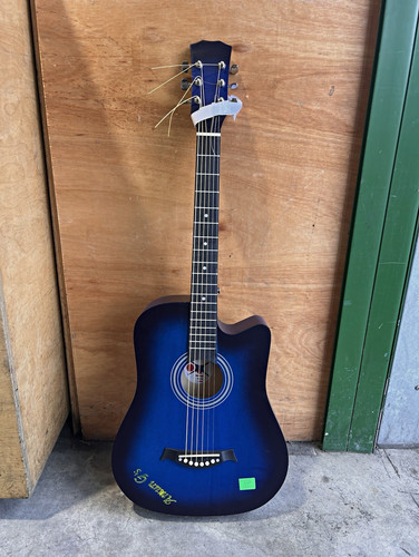 Blue cutaway dreadnought - blue,