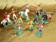 Vintage plastic cowboys and - vintage,