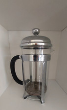 La Cafetiere Coffee French Press, Glass and Classic Silver 8 Cup Espresso