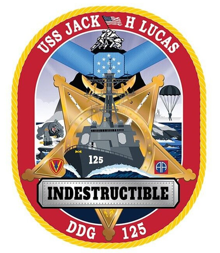 Ddg 125 uss jack lucas - uss, h.