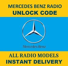 ✅MERCEDES BENZ UNLOCKING RADIO PIN CODE STEREO AUDIO ALL MODELS✅