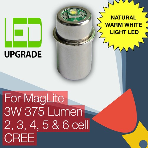Maglite led upgrade - upgrade, white