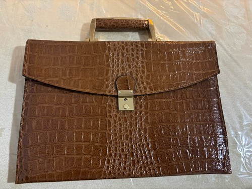 Croc leather embossed - croc,