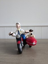 Vintage Wallace and Gromit 1989 Motorcycle Bike Tooth Brush Holder Collectable