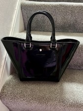 Laura Ashley Black Patent
