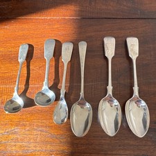 Lot Of 6 Various EPNS Spoons
