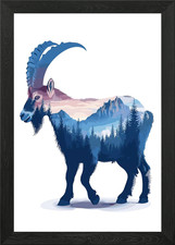 Mountain Goat Landscape