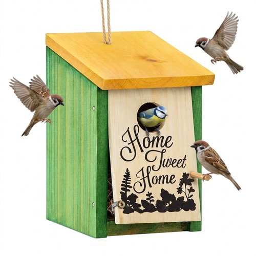 Nesting box birdhouse songbird - birdhouse,