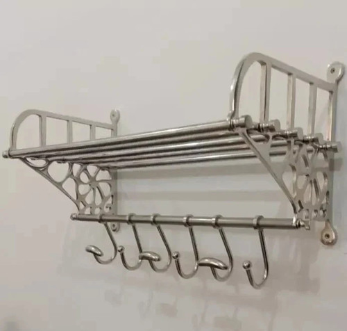 Home décor silver rack - rack, train