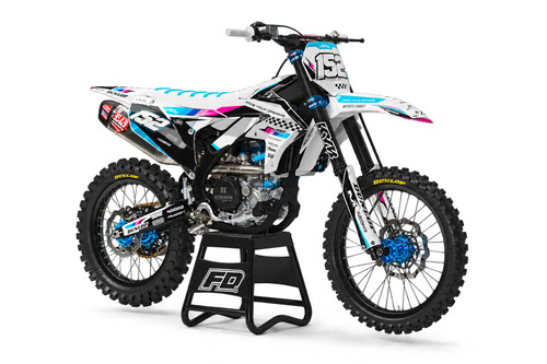 Yamaha fusion white graphics - yamaha,