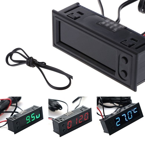 12v multi function clock - multi-function,