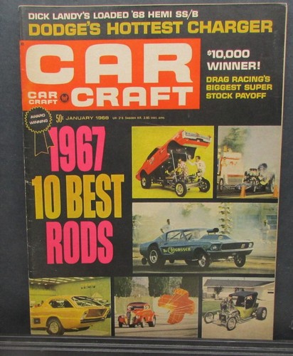 January 1967 car craft - car,