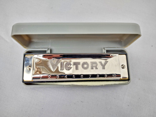 Vintage victory harmonica with - harmonica,