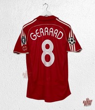 Liverpool Home Jersey 2006/2007 - Steven Gerrard #8 Final Champions League