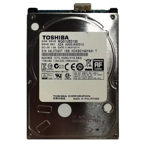 Toshiba 1tb mq01ubd100 - 1tb, 2.5"