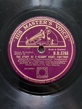 Glenn Miller 78rpm 10” The