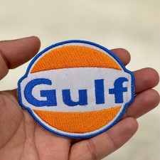 Gulf Oil Embroidered Iron/Sew