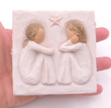 *READ* Willow Tree Friendship Keepsake Trinket Box Jewelry Demdaco Susan Lordi