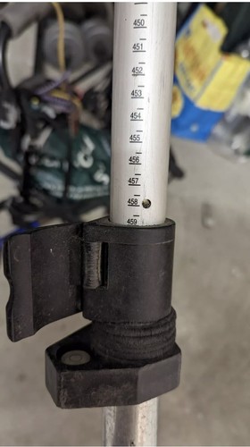 Survey pole topo telescopic - pole,