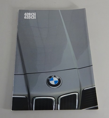Brochure bmw series e24 - series, 6