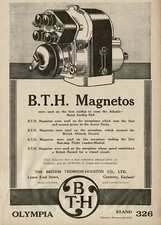 Rare Antique Bth Magneto