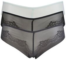 Ex Store Multipack of Lace Front Brazilian Knickers