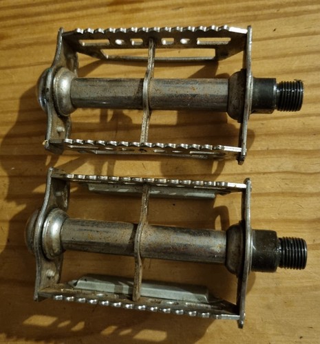 Vintage road bike pedals - bike,