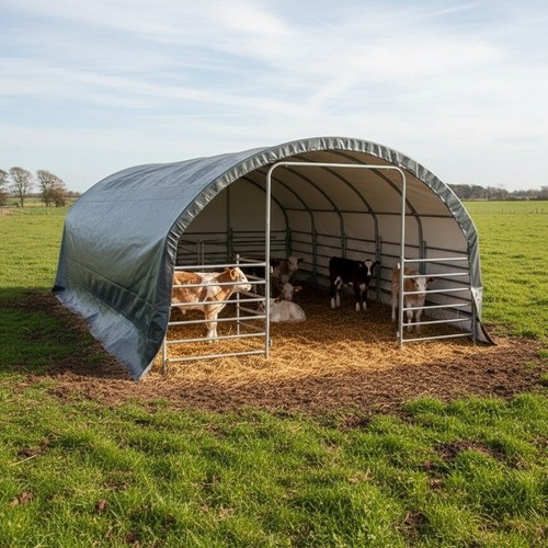 Extra large livestock field - livestock,