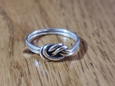 'Love Knot' Ring Sterling