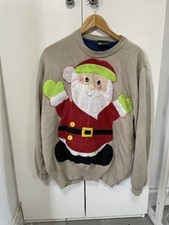 Balmoral Men  L Christmas Jumper Permatex Weatherproof Lining Cotton Acrylic