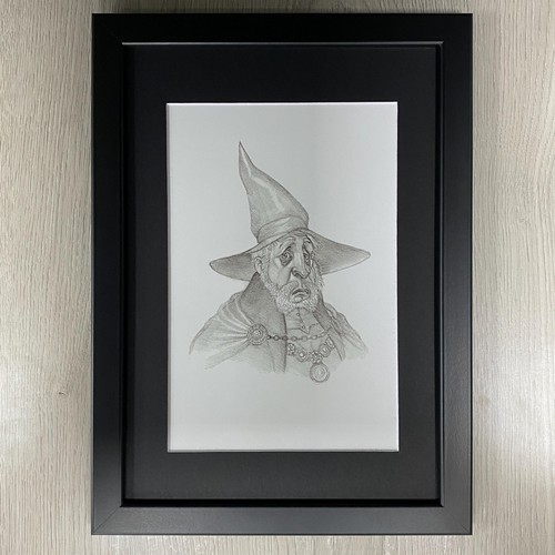 Framed horace wobblehat - dr,