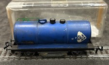 Liliput HO Gauge- Blue Tanker Track Cleaning Car - Boxed
