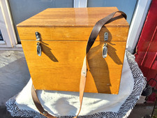 LARGE VINTAGE WOODEN FISHING