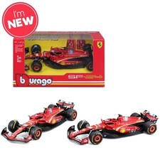 Bburago F1 2024 Ferrari SF-24 Sainz #55 1:43 Diecast Model B18-36844S