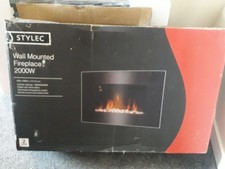 Stylec Wall Mounted Electric Fireplace