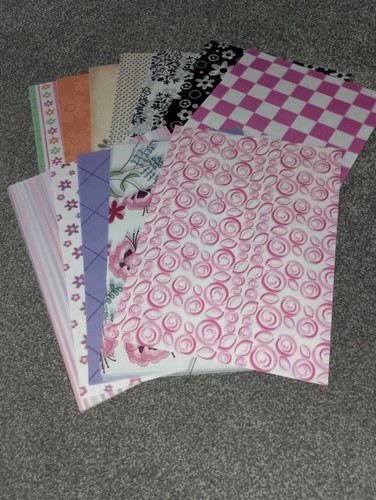 Sheets of patterned - a4,