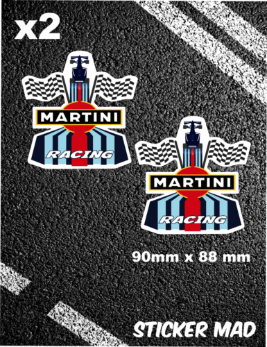 Martini racing stickers - racing, decals
