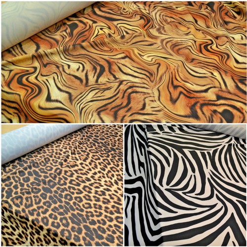 Animal print spandex fabric - print,