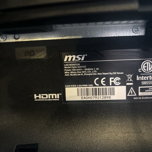 Msi curved gaming monitor - curved, 27