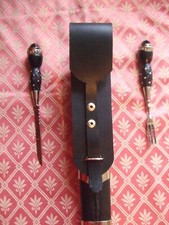 Leather Dirk Frog Scottish