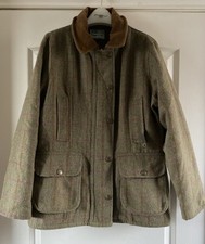 Hoggs Of fife Field Pro Ladies Tweed Shooting Jacket. S.12