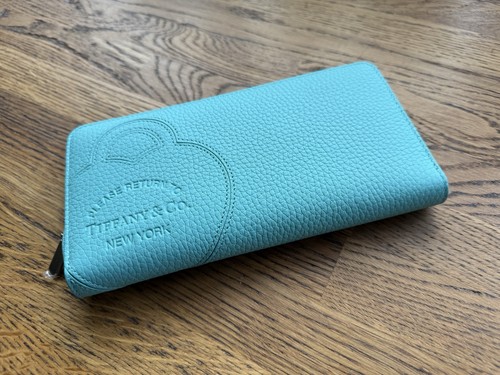 Tiffany large zip wallet - large,