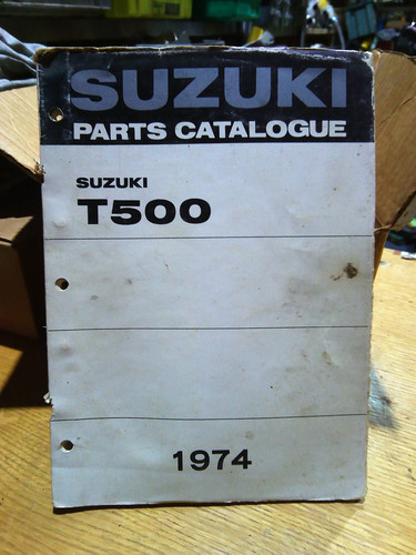 Genuine 1974 suzuki t500 - r, k