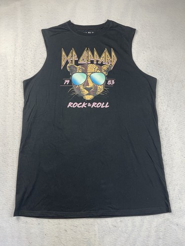 Def leppard graphic rock and - rock,