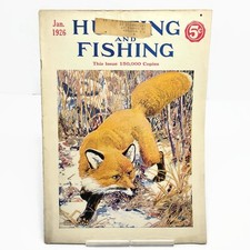 Vintage January 1926 Hunting