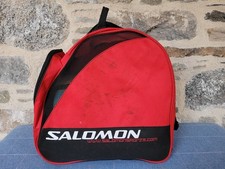Salomon Ski Snowboard Boot Bag Red & Black Travel Case Carry Handle Unisex Large
